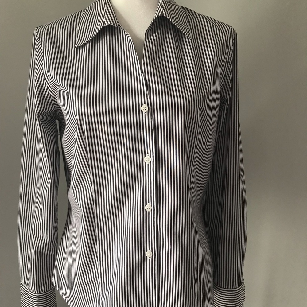 Woman’s Calvin Klein Pin Stripe dress shirt